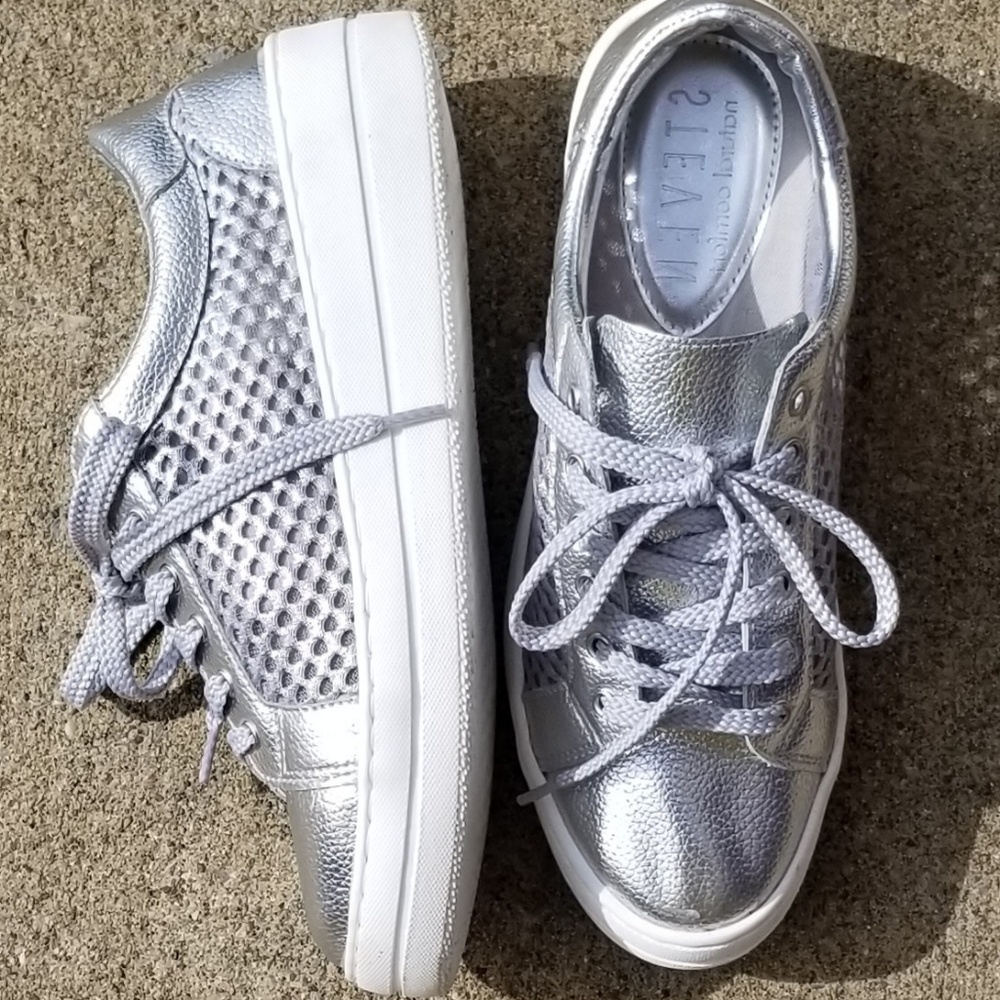 Leather Mesh Sneakers - Steven Natural Comfort - Picture 6 of 7